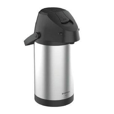Garrafa Termica Excelence 4l Inox Preto Soprano
