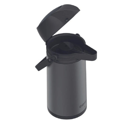 GARRAFA TERMICA SINGLE 1L PRETA/CINZA SOPRANO - 09000.0114.68