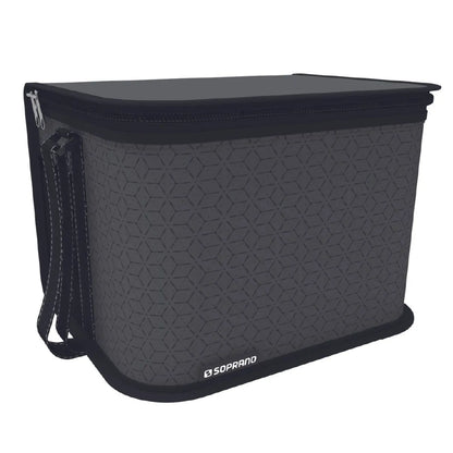 Bolsa Termica Urbana 18l Preto/Cinza Soprano