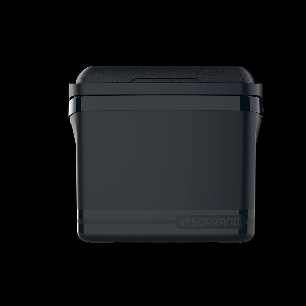 Caixa Térmica Tropical C/Acessórios 32L Preta Soprano