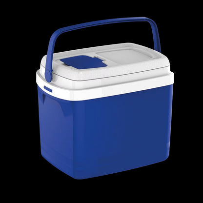 CAIXA TERMICA TROPICAL C/ACESSORIOS 32 LITROS AZUL SOPRANO