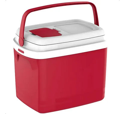 Caixa Térmica C/Acessórios 32 Litros Vermelha Soprano