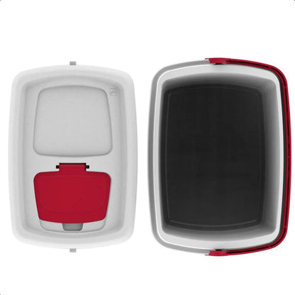 Caixa Térmica C/Acessórios 32 Litros Vermelha Soprano