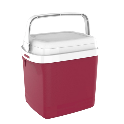 Caixa Térmica 22 Litros Vermelha Soprano Camping Praia