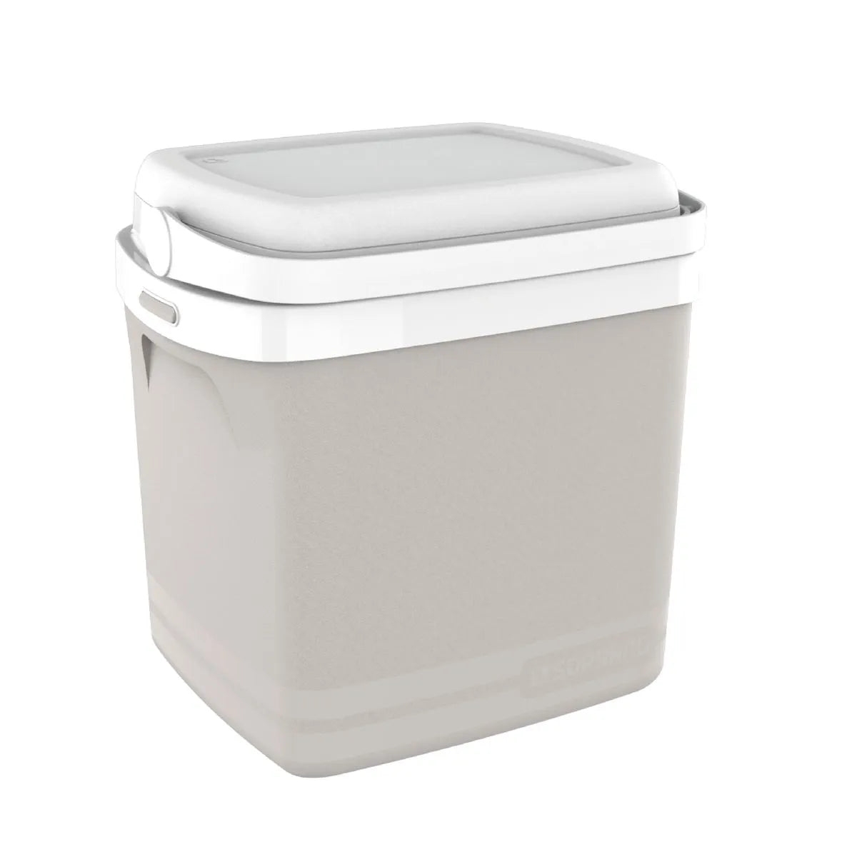 Caixa Termica Tropical 22l Cinza Claro Soprano