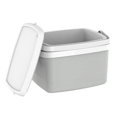 Caixa Termica Tropical 12l Cinza Claro Soprano