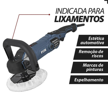 Politriz Rotativa Elétrica PROE407 - 7" - 1400W - 127V PDR