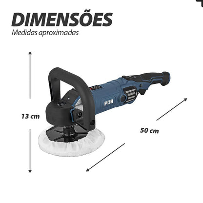 Politriz Rotativa Elétrica PROE407 - 7" - 1400W - 127V PDR