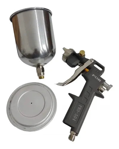 Pistola Pintura P/ Fibra Vidro Bico 4.0 Mm- Caneca Aluminio