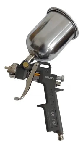 Pistola Pintura P/ Fibra Vidro Bico 4.0 Mm- Caneca Aluminio
