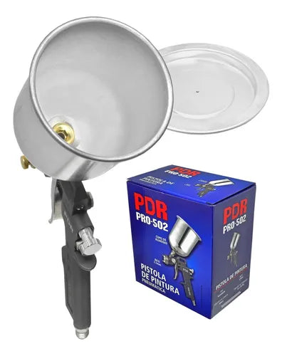 Pistola Pintura P/ Fibra Vidro Bico 4.0 Mm- Caneca Aluminio