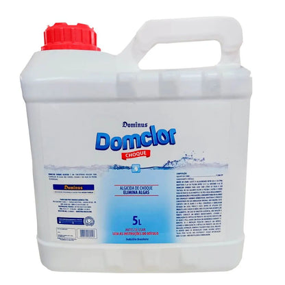 Algicida Domclor 5l Para Piscinas (elimina Algas) Choque