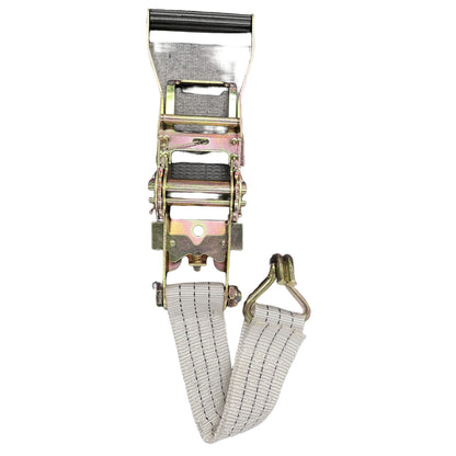 Cinta de Amarração com Catraca Gancho J 5 Ton 9 m Branca RCA-603 Robustec