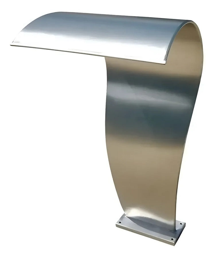 Cascata Para Piscina 80X40CM Aço Inox Naja Baby Bortonio