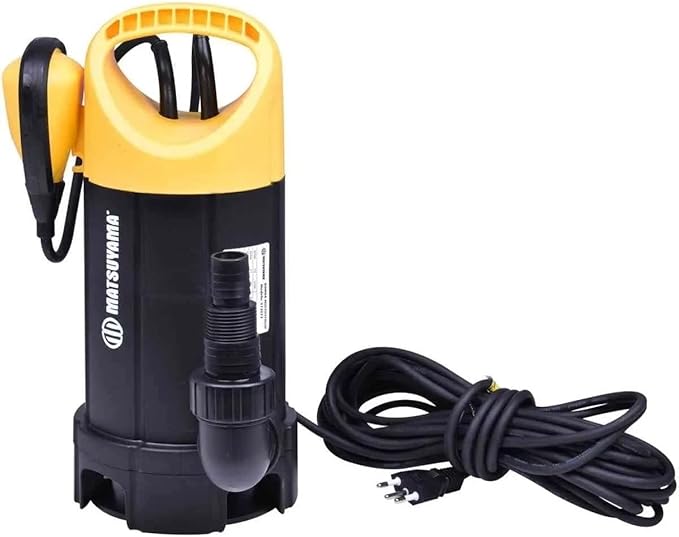 Bomba Submersível Água Suja E Limpa 1hp 750w Matsuyama 110V