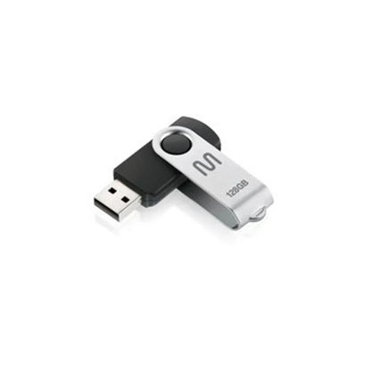 Pendrive Twist 128GB Preto - USB Leitura 10MB/S Multilaser
