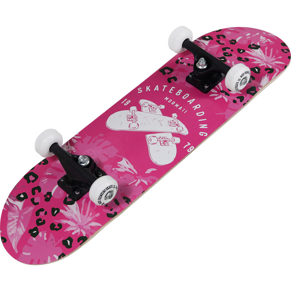 Meu Primeiro Skate Mormaii Rosa 455710 Bel