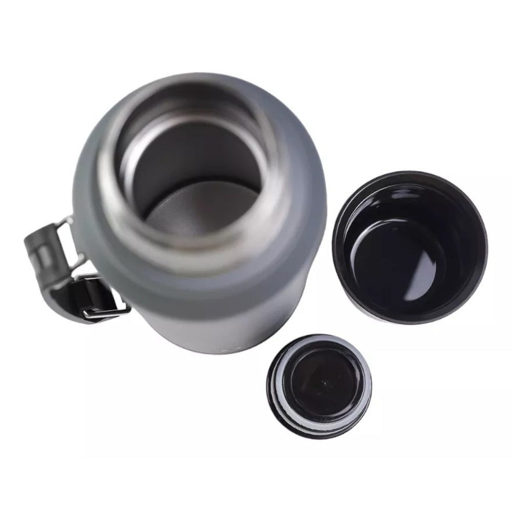 Garrafa Térmica Everest 1Litro Soprano Cinza