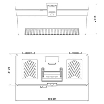 Caixa Plástica Injetado 20 Tramontina
