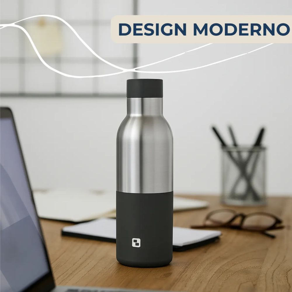 Garrafa Térmica de Inox 450 ml Urbana Soprano