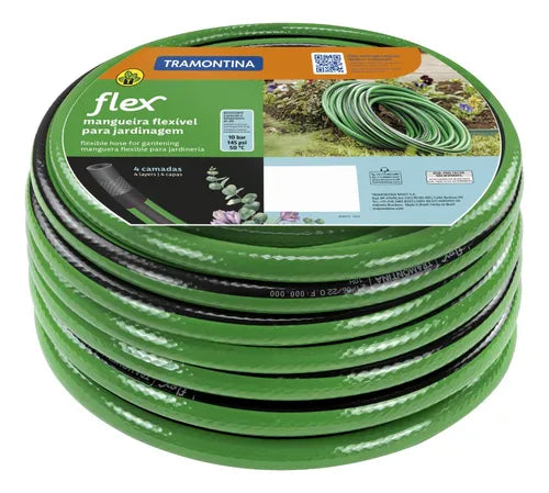Mangueira Jardim Tramontina Flex Especial Listrada 25 M