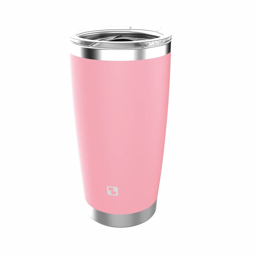 Copo Térmico de Inox com Tampa 500 ml Rosa Everest Soprano