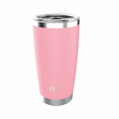 Copo Térmico de Inox com Tampa 500 ml Rosa Everest Soprano