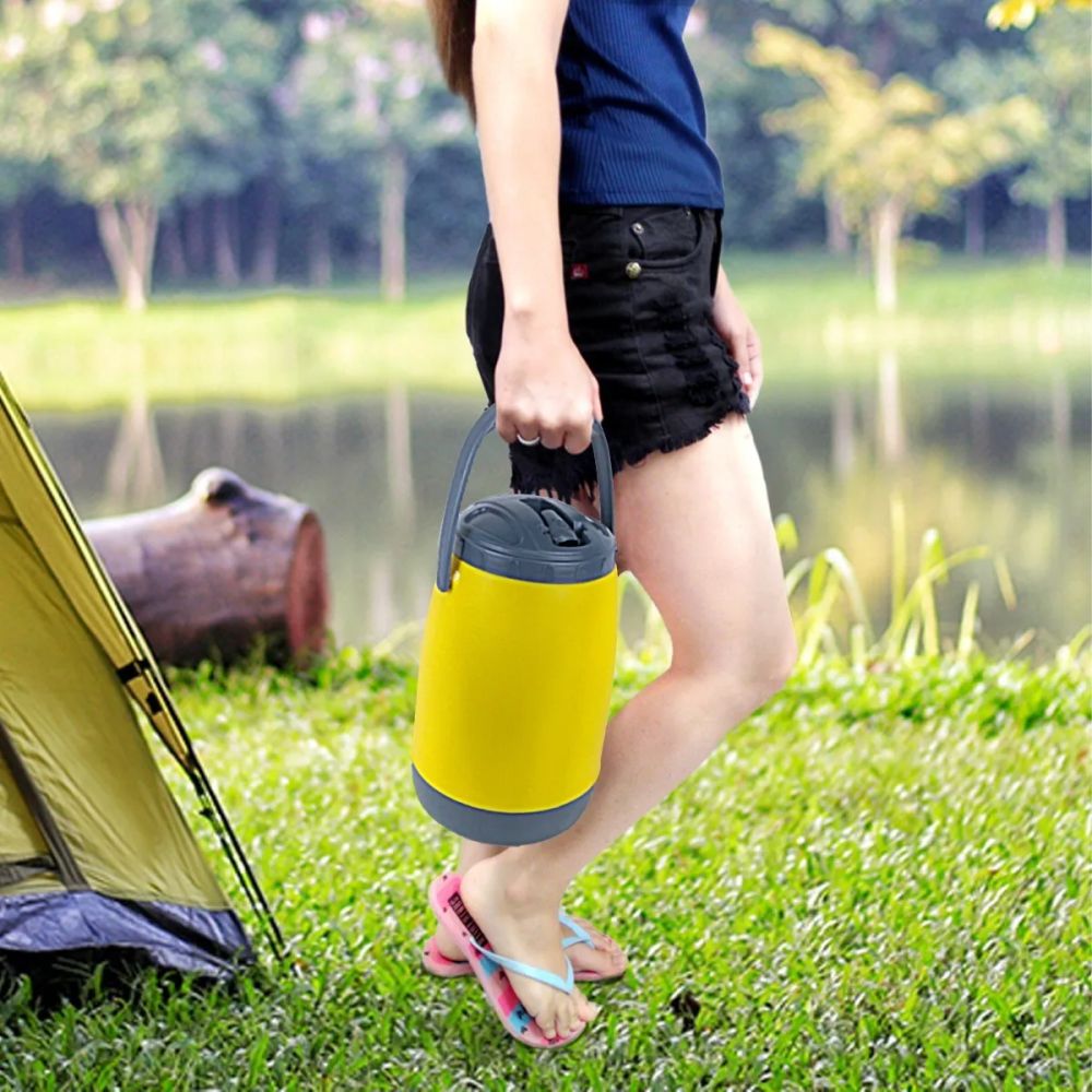 Garrafa Isotérmica com Bico 2,5 L Amarelo Atacama Soprano