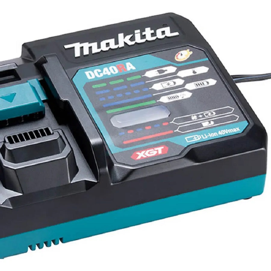 Carregador Baterias Lítio 40V XGT DC40RA 127V 191F383 Makita
