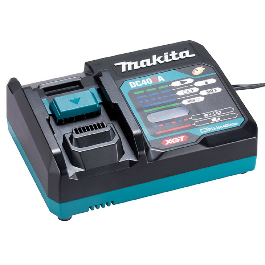 Carregador Baterias Lítio 40V XGT DC40RA 127V 191F383 Makita