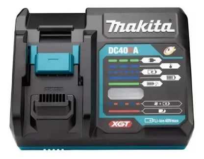 Carregador Baterias Lítio 40V XGT DC40RA 127V 191F383 Makita
