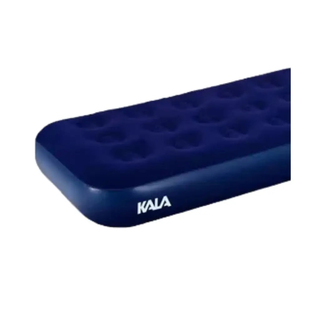 Colchão Inflável Solteiro 185X76X22cm - Azul - 279447 - Kala
