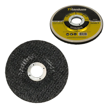 Kit 10 Discos Desbaste Super Premium 07"X6,4X7/8 - Titanium