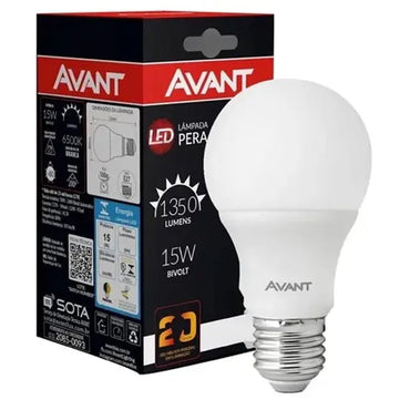 Lâmpada Led Pera 6500K 200 15W Bivolt HE1350 Avant
