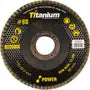 Kit 10 Discos Flap Titanium 4.1/2 X 80