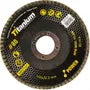 Kit 10 Discos Flap Titanium 4.1/2 X 80