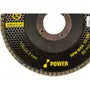 Kit 10 Discos Flap Titanium 4.1/2 X 80