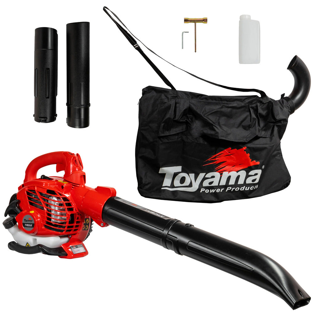 Soprador Aspirador De Folhas A Gasolina Tvb26x Toyama