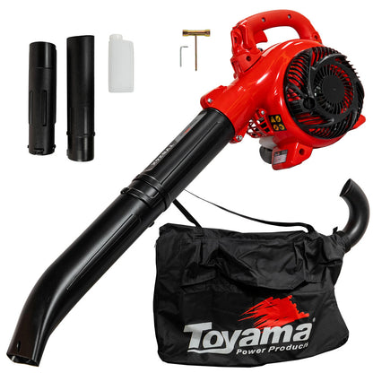 Soprador Aspirador De Folhas A Gasolina Tvb26x Toyama