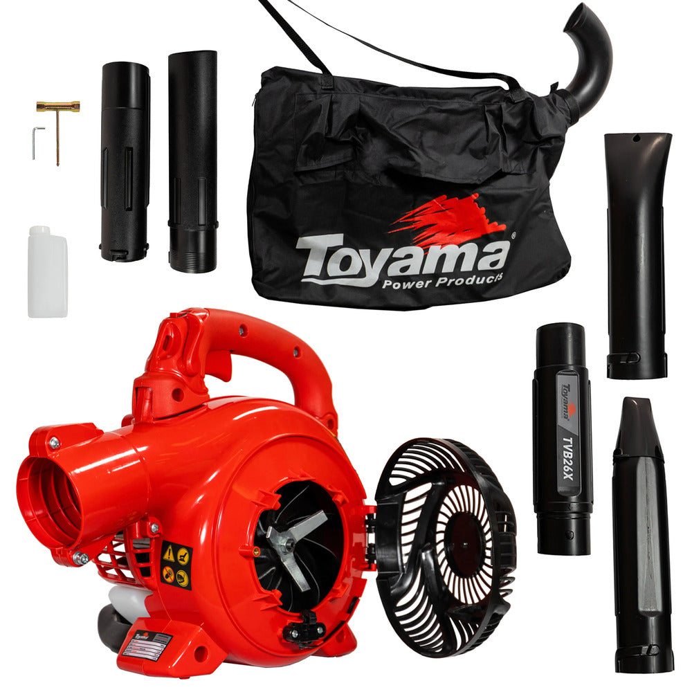 Soprador Aspirador De Folhas A Gasolina Tvb26x Toyama