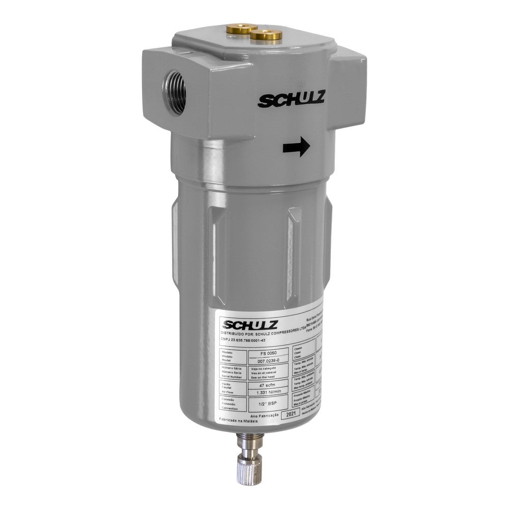 PRE-FILTRO COALESCENTE DE BAIXA PRESSAO FS005047 PCM 1/2" SCHULZ - 00702380