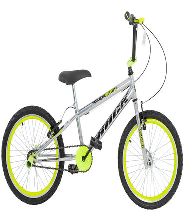 BIC TK3 TRACK ARO 20 BMX CROMO/AMARELO NEON IMPACT AN