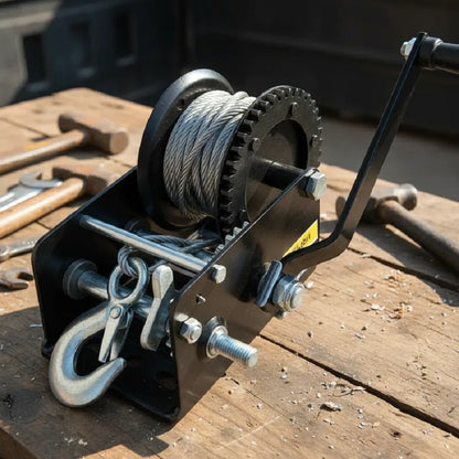 Catraca Manual C/Cabo de Aço 10 Metros - 720 KG - 2133 Elevi