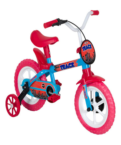 Bicicleta Aro 12 Infantil Track Bikes Arco Iris R Vermelho