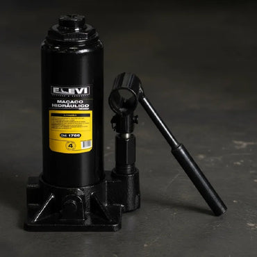 Macaco Hidráulico de Garrafa 4 Toneladas 1766 Elevi