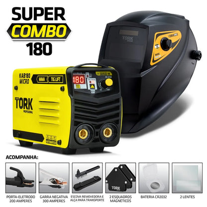 Inversora de Solda CIM-7180-BV - 180A KAB180 - Bivolt - Tork