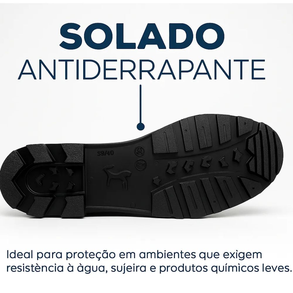 Bota Work Innpro Cano Médio Tamanho 39