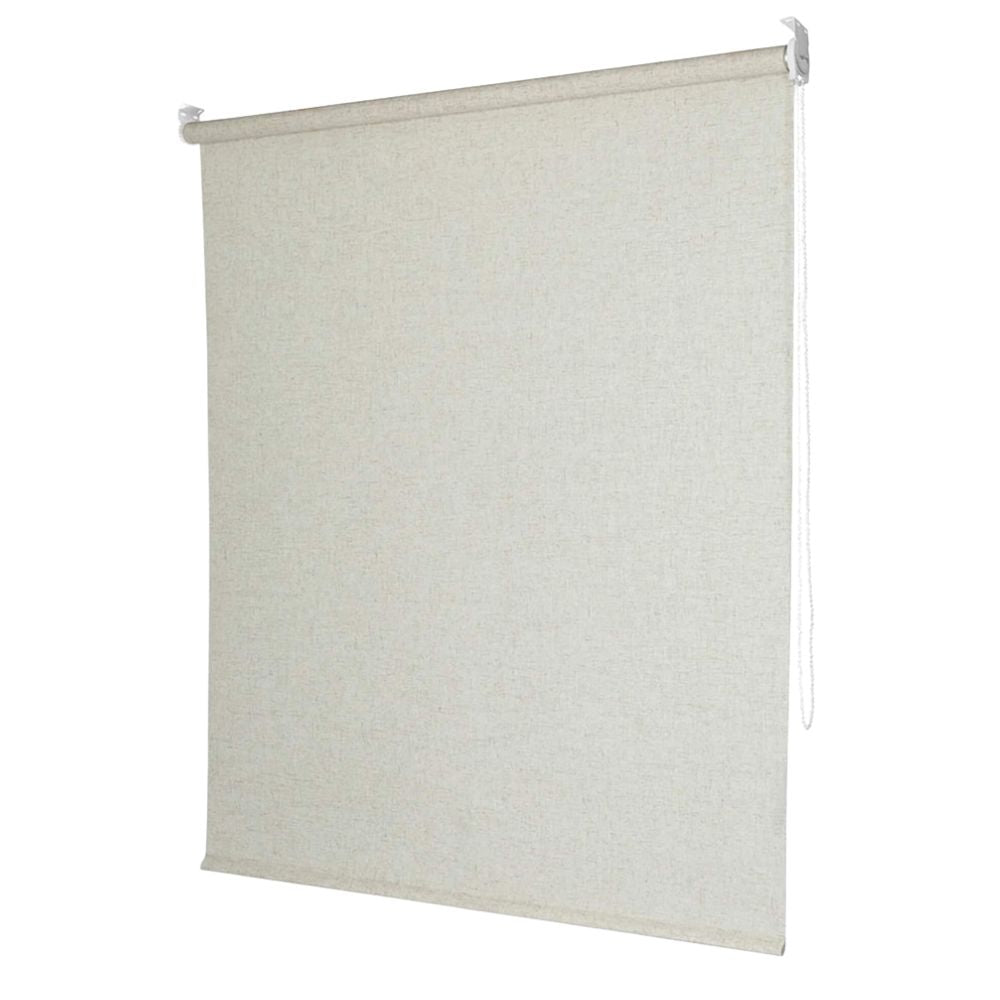 Persiana Soft Linho Rolo 140X160 Cor Bege D162037B - Evolux