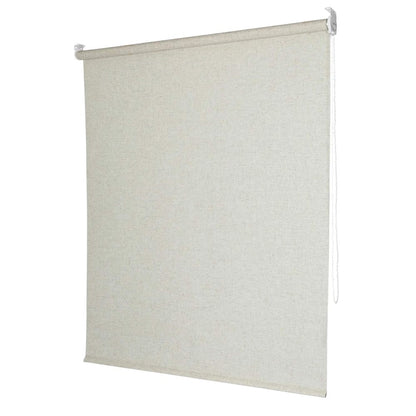 Persiana Soft Linho Rolo 140X160 Cor Bege D162037B - Evolux
