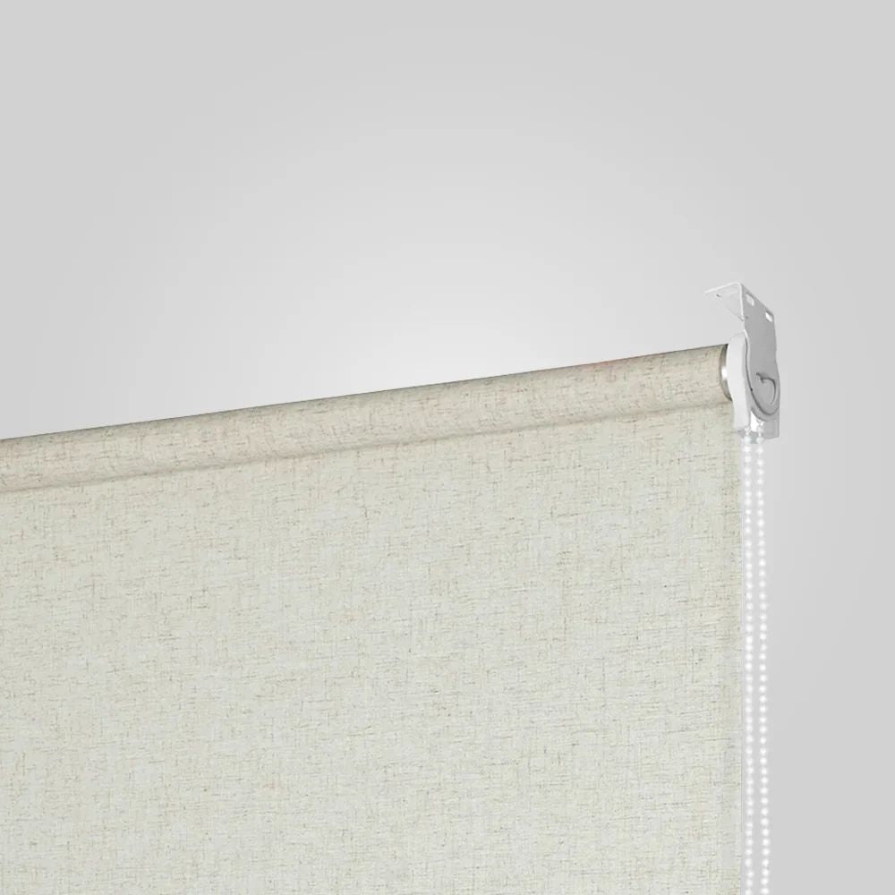 Persiana Soft Linho Rolo 140X160 Cor Bege D162037B - Evolux